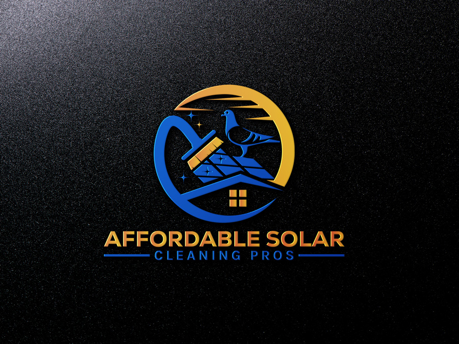 Logo-Design von Kontab für Affordable Solar Cleaning Pros LLC | Design #34475357
