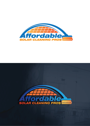 Logo Design by designA78 for Affordable Solar Cleaning Pros LLC | Design: #34455700