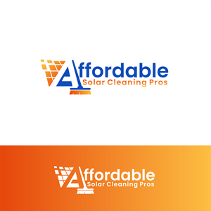 Logo Design by Reza Refianto for Affordable Solar Cleaning Pros LLC | Design: #34459210