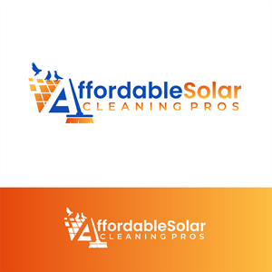 Logo Design by Reza Refianto for Affordable Solar Cleaning Pros LLC | Design: #34477101