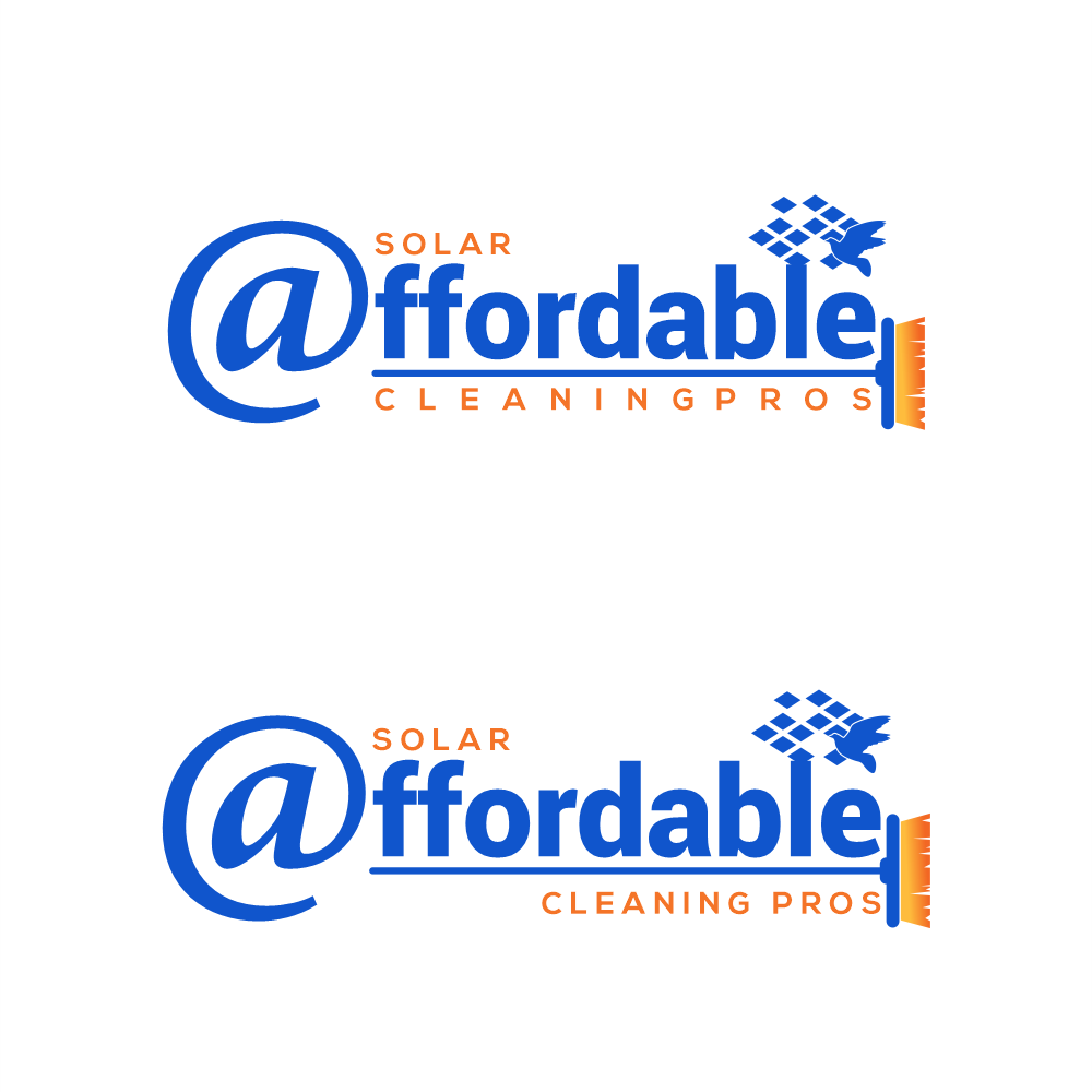 Logo Design by Gerald Design 3 for Affordable Solar Cleaning Pros LLC | Design #34475315