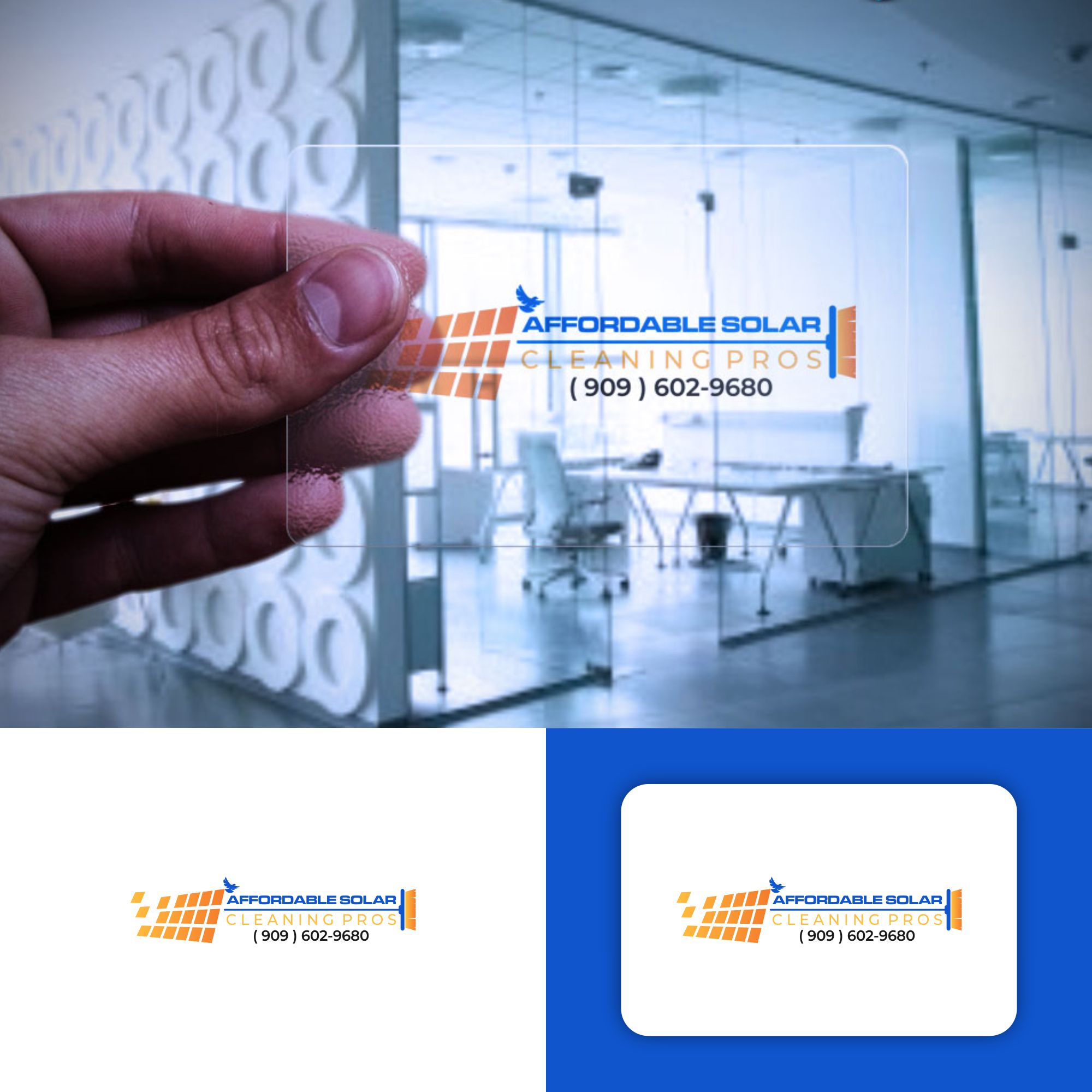 Diseño de Logo por ark 2 para Affordable Solar Cleaning Pros LLC | Diseño #34476856