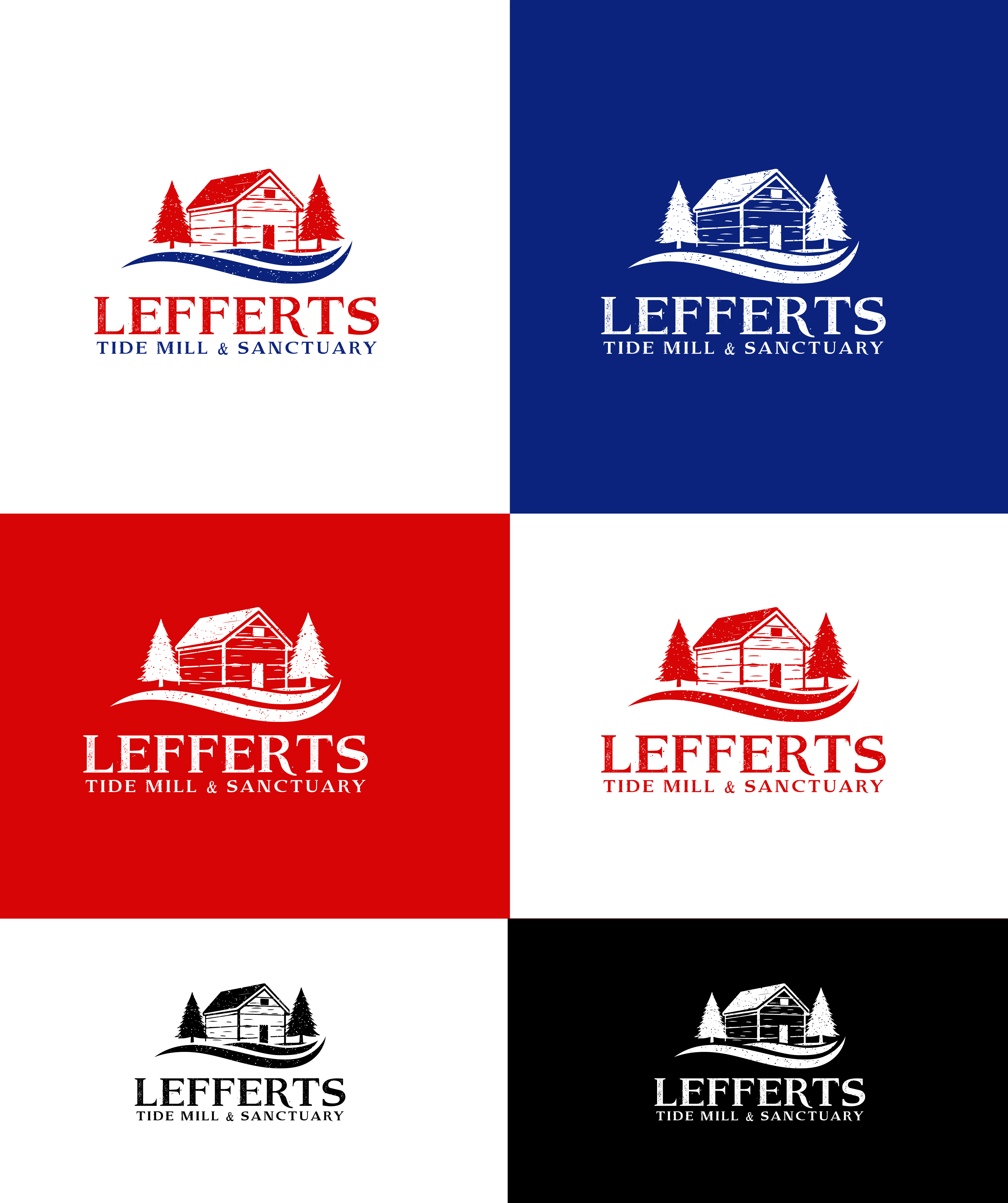 Logo Design by nicolaz for Lefferts Tide Mill & Sanctuary | Design #34469523