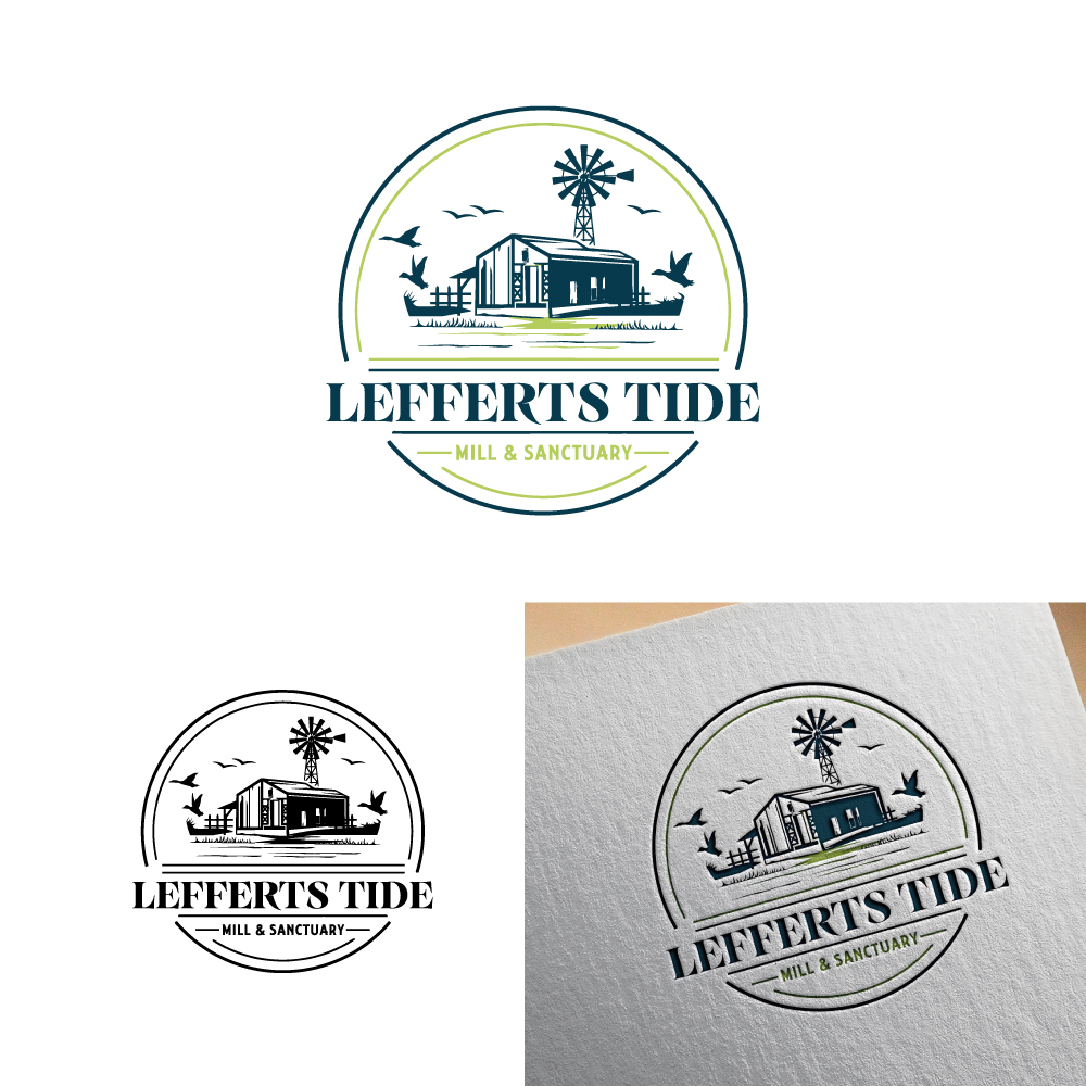 Logo-Design von Ash_Design™ für Lefferts Tide Mill & Sanctuary | Design #34454355