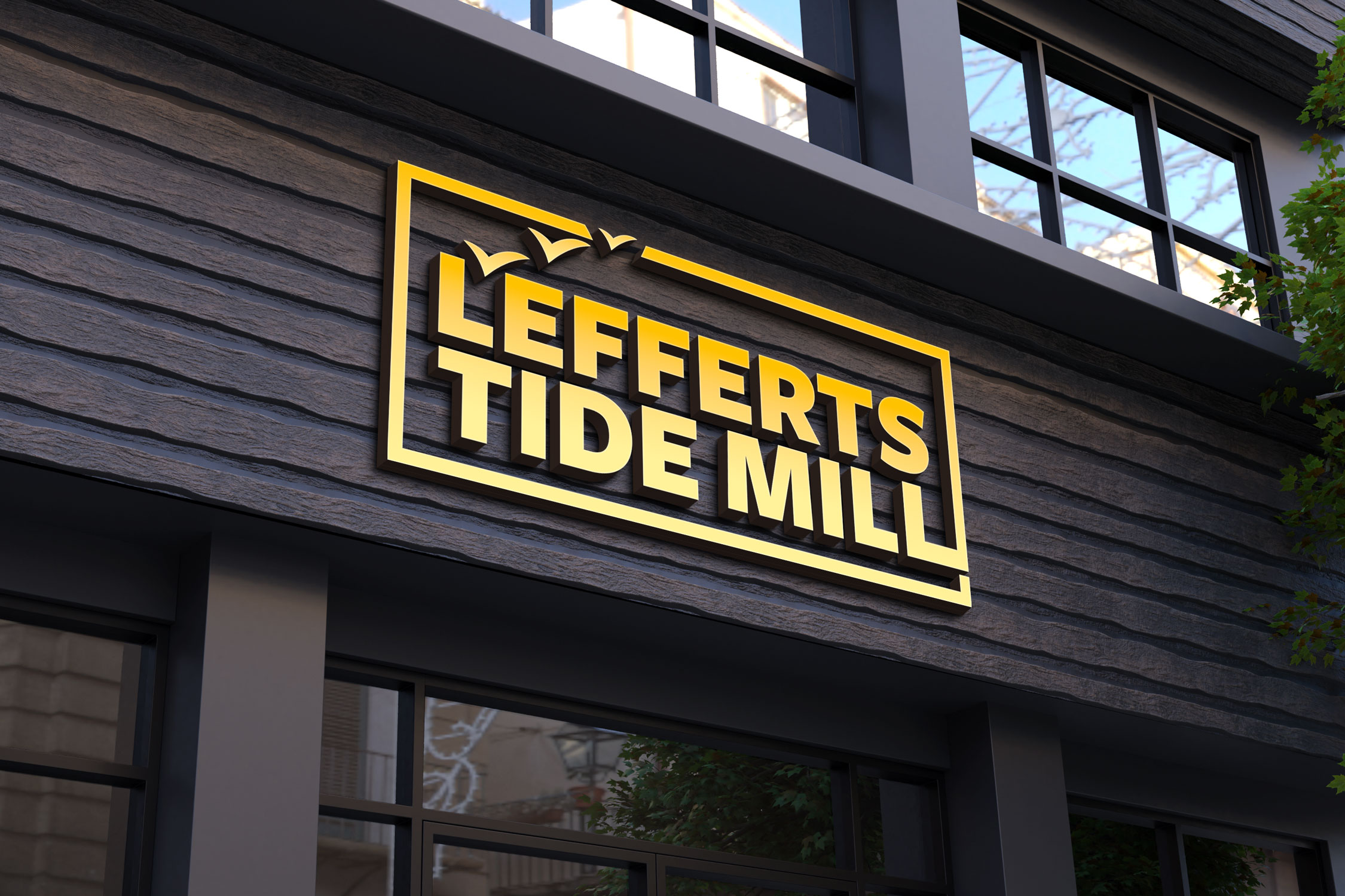 Logo-Design von Kavth für Lefferts Tide Mill & Sanctuary | Design #34468481
