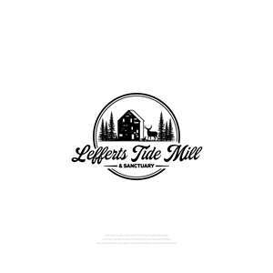 Logo Design by greenking™ for Lefferts Tide Mill & Sanctuary | Design: #34456035