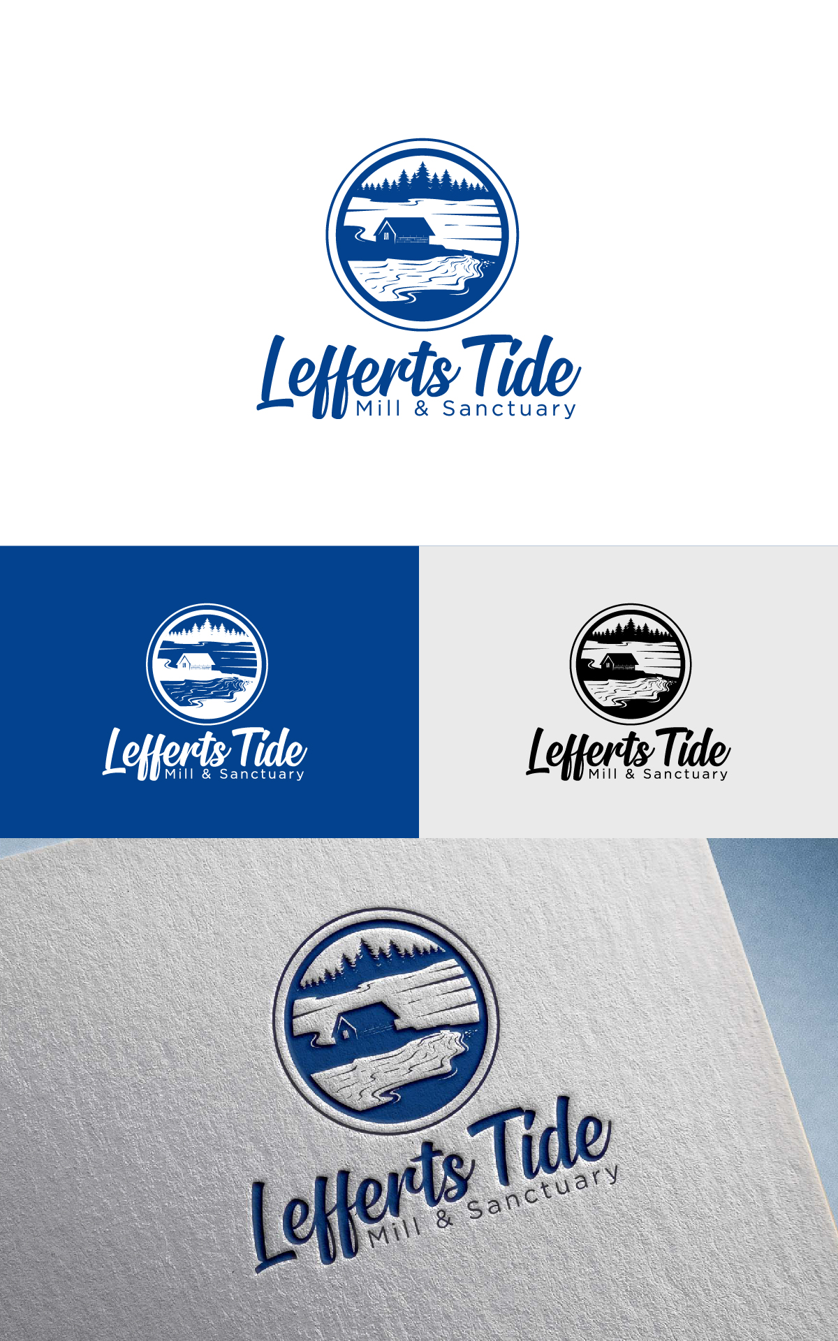 Logo-Design von Barish Design für Lefferts Tide Mill & Sanctuary | Design #34461171