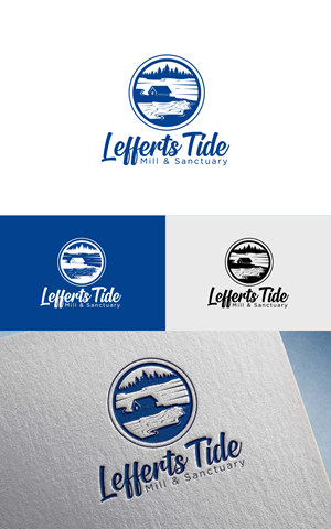 Logo Design by Barish Design for Lefferts Tide Mill & Sanctuary | Design: #34461171