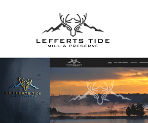 Logo Design by SANJU1 for Lefferts Tide Mill & Sanctuary | Design: #34451904