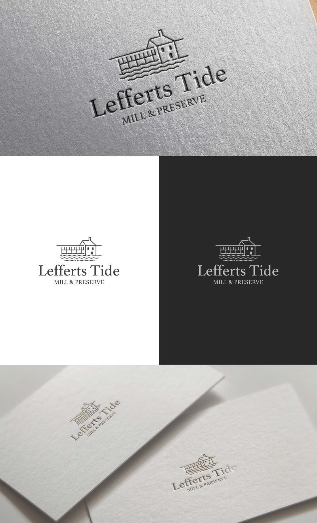 Logo Design by GLDesigns for Lefferts Tide Mill & Sanctuary | Design #34455852
