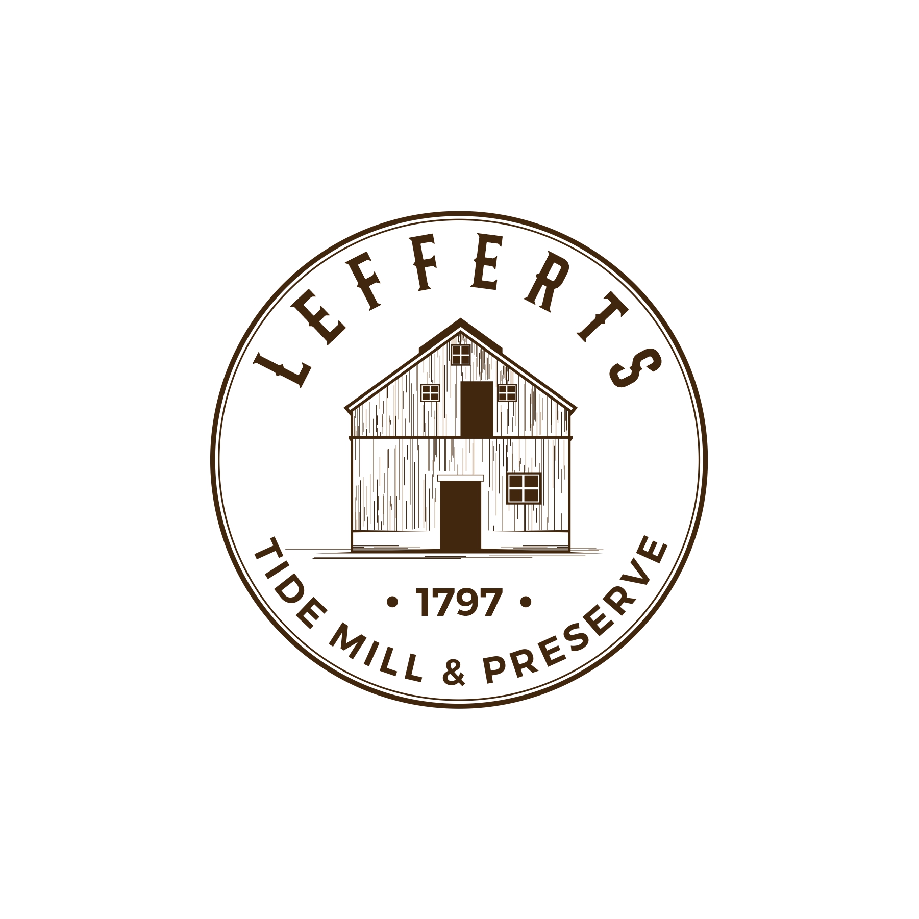 Logo-Design von debdesign für Lefferts Tide Mill & Sanctuary | Design #34494007