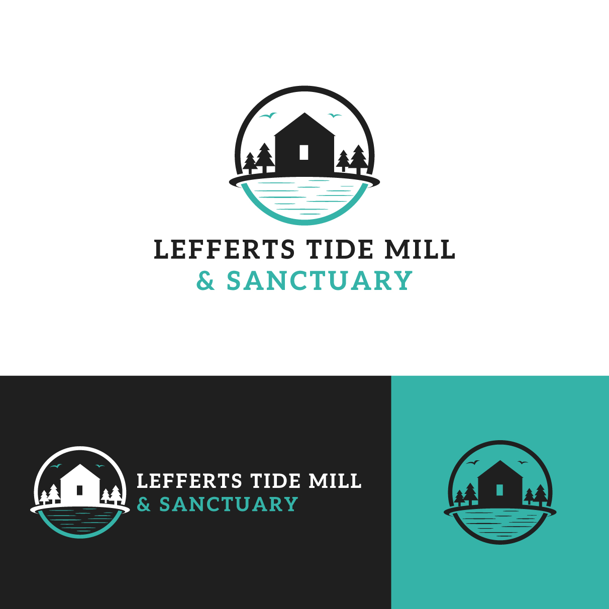 Logo Design by The Lion Studios for Lefferts Tide Mill & Sanctuary | Design #34452389