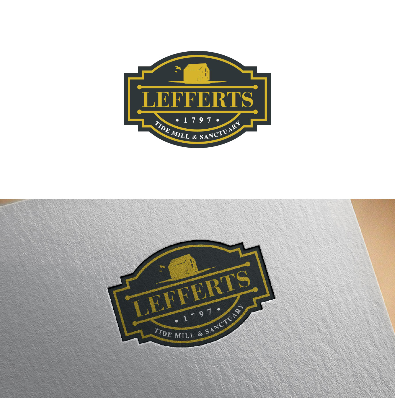 Logo Design by 4tech services for Lefferts Tide Mill & Sanctuary | Design #34459341