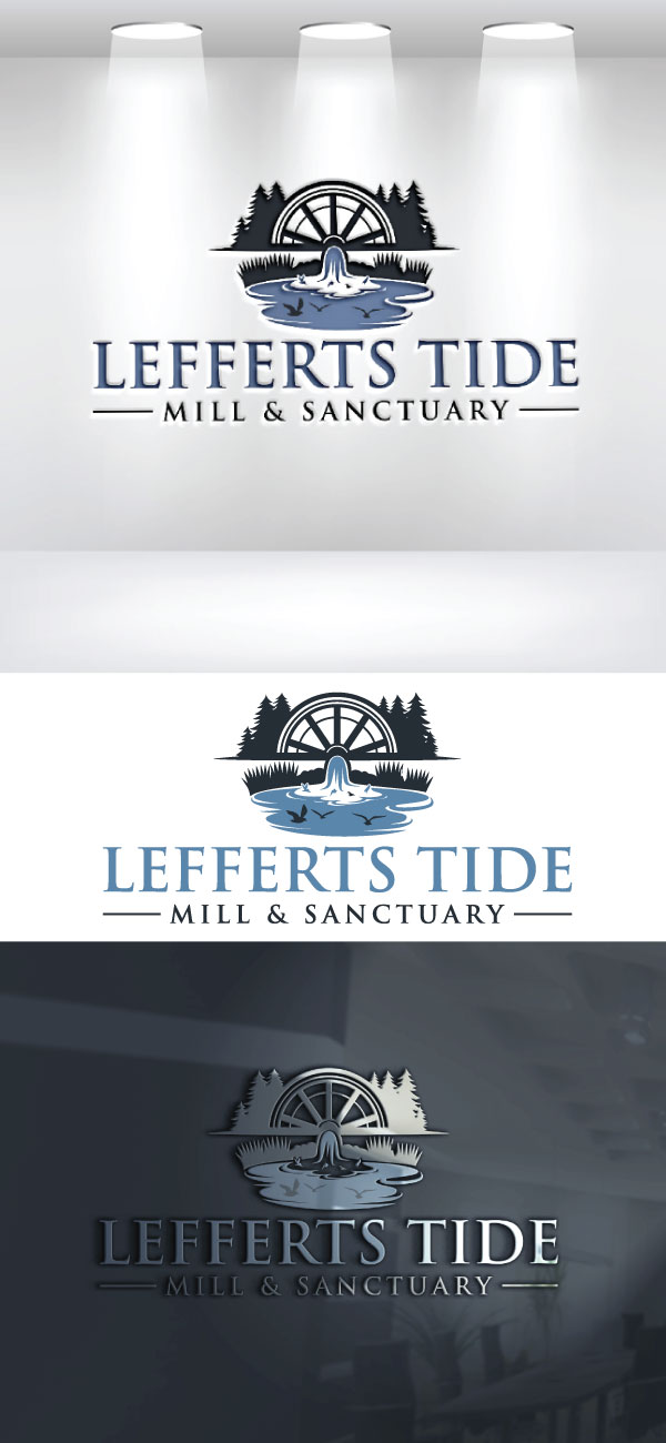 Logo Design by AB design ..... for Lefferts Tide Mill & Sanctuary | Design #34453774