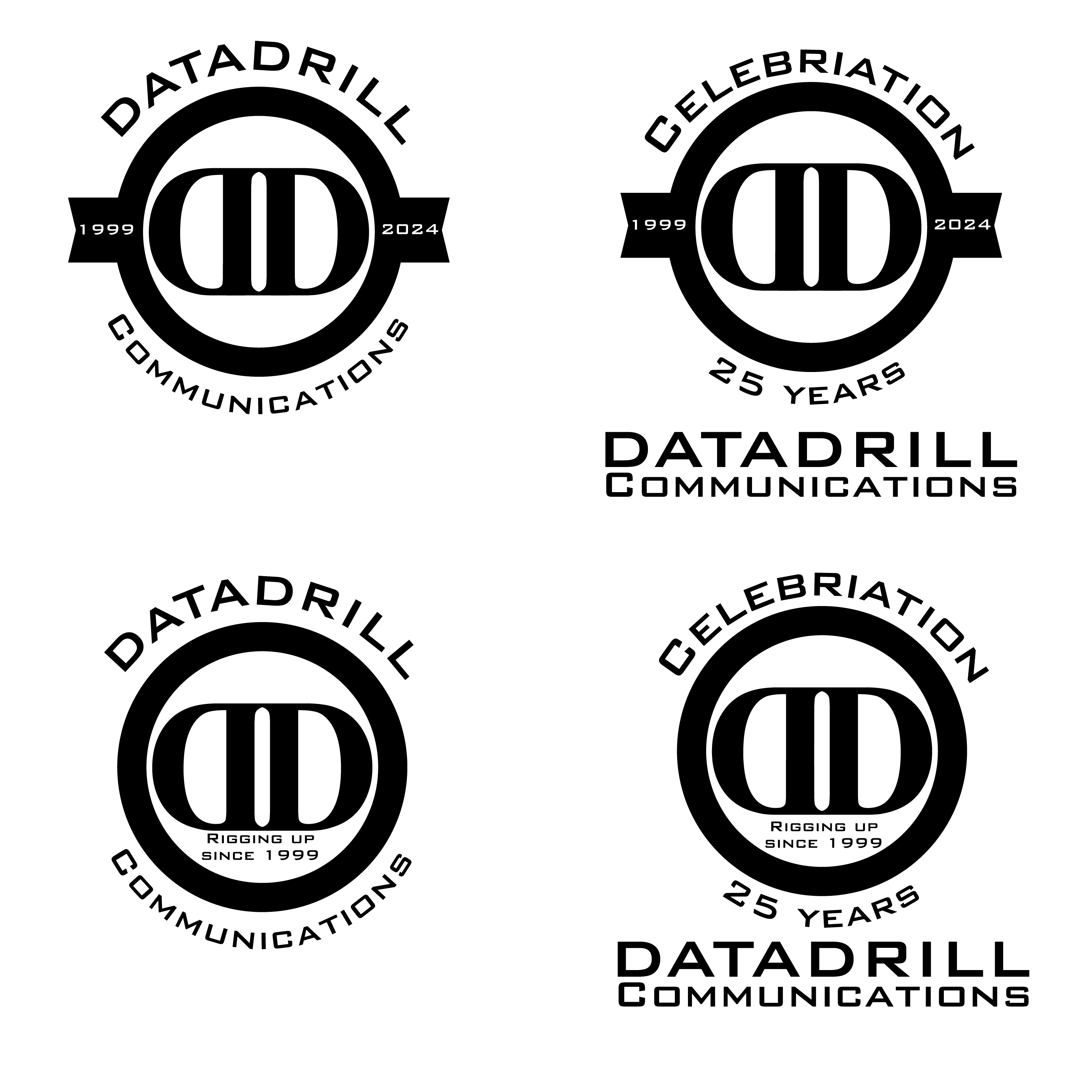 Logo Design by mehir 3 for DataDrill Communications Inc. | Design #34467345