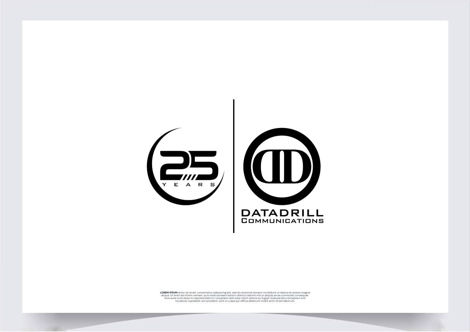 Logo Design by Rahmina for DataDrill Communications Inc. | Design #34461013