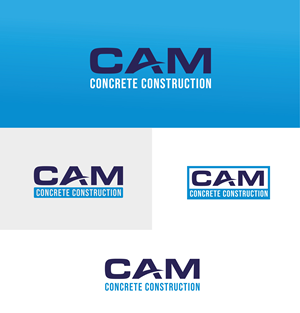 Logo Design by Anton for CAM Concrete Construction, Inc. | Design #34461959
