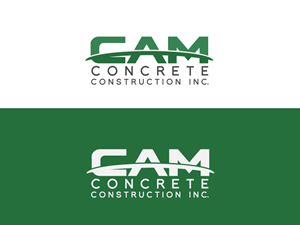Logo Design by AMBStudio for CAM Concrete Construction, Inc. | Design: #34455798