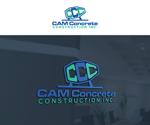 Logo Design by Luckey yaari for CAM Concrete Construction, Inc. | Design: #34457287