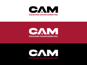 Logo Design by 439 Creations for CAM Concrete Construction, Inc. | Design: #34461612
