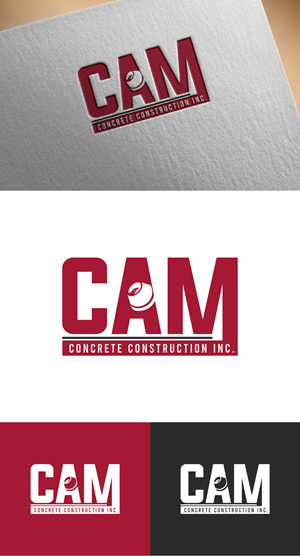 Design de Logo par Loknath pour CAM Concrete Construction, Inc. | Design : #34460206
