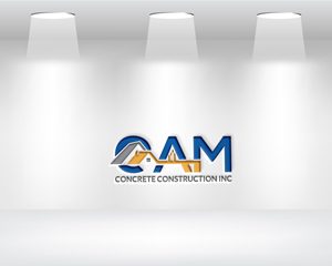 Logo Design by Daniel Khan for CAM Concrete Construction, Inc. | Design: #34455992