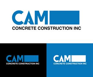 Logo Design by Kavth for CAM Concrete Construction, Inc. | Design: #34463632