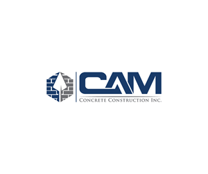 Logo Design by Spark  Design for CAM Concrete Construction, Inc. | Design: #34455592