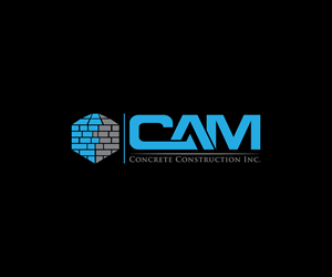 Logo Design by Spark  Design for CAM Concrete Construction, Inc. | Design: #34455593