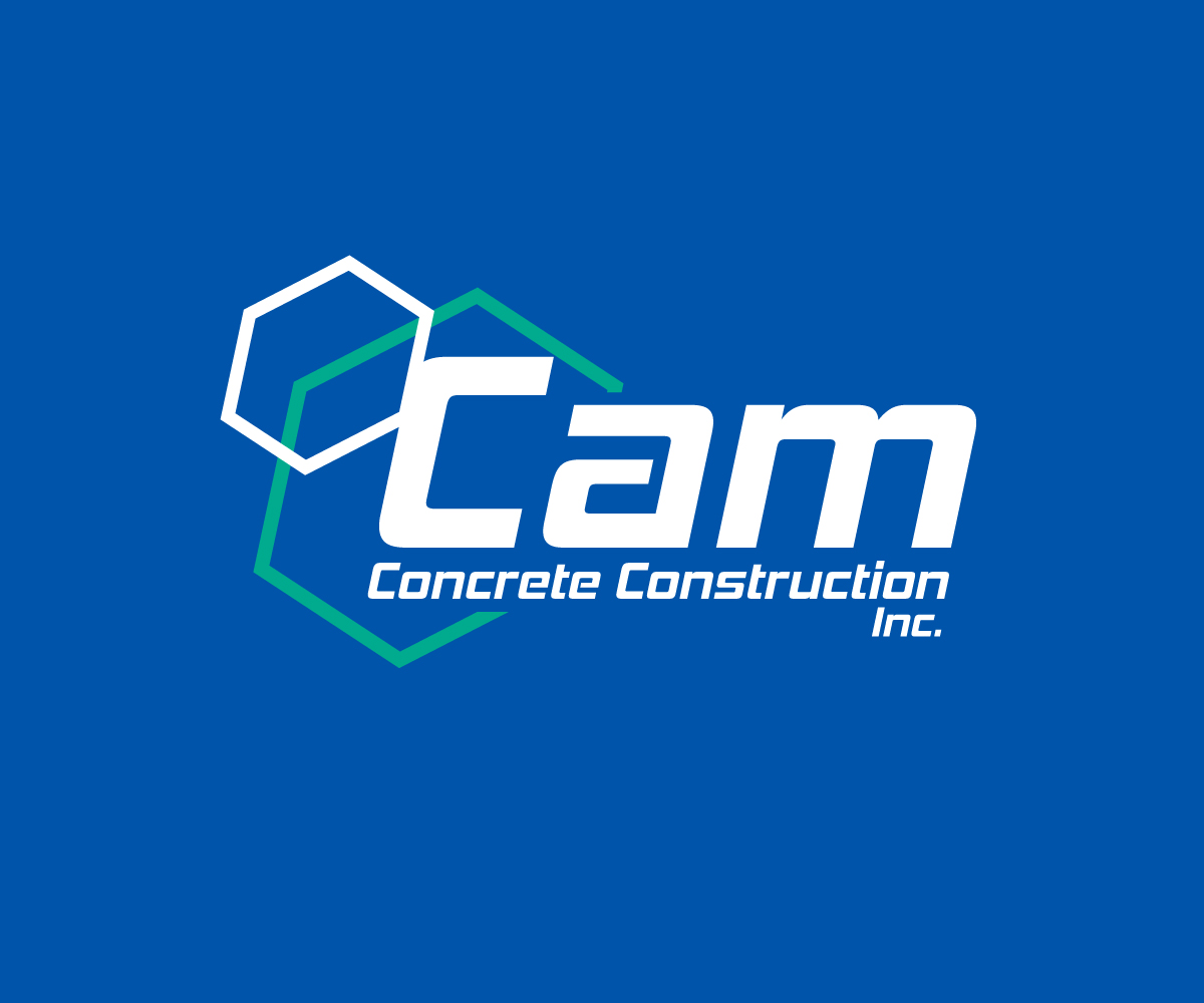 Logo Design by Paint-Tools for CAM Concrete Construction, Inc. | Design #34459117