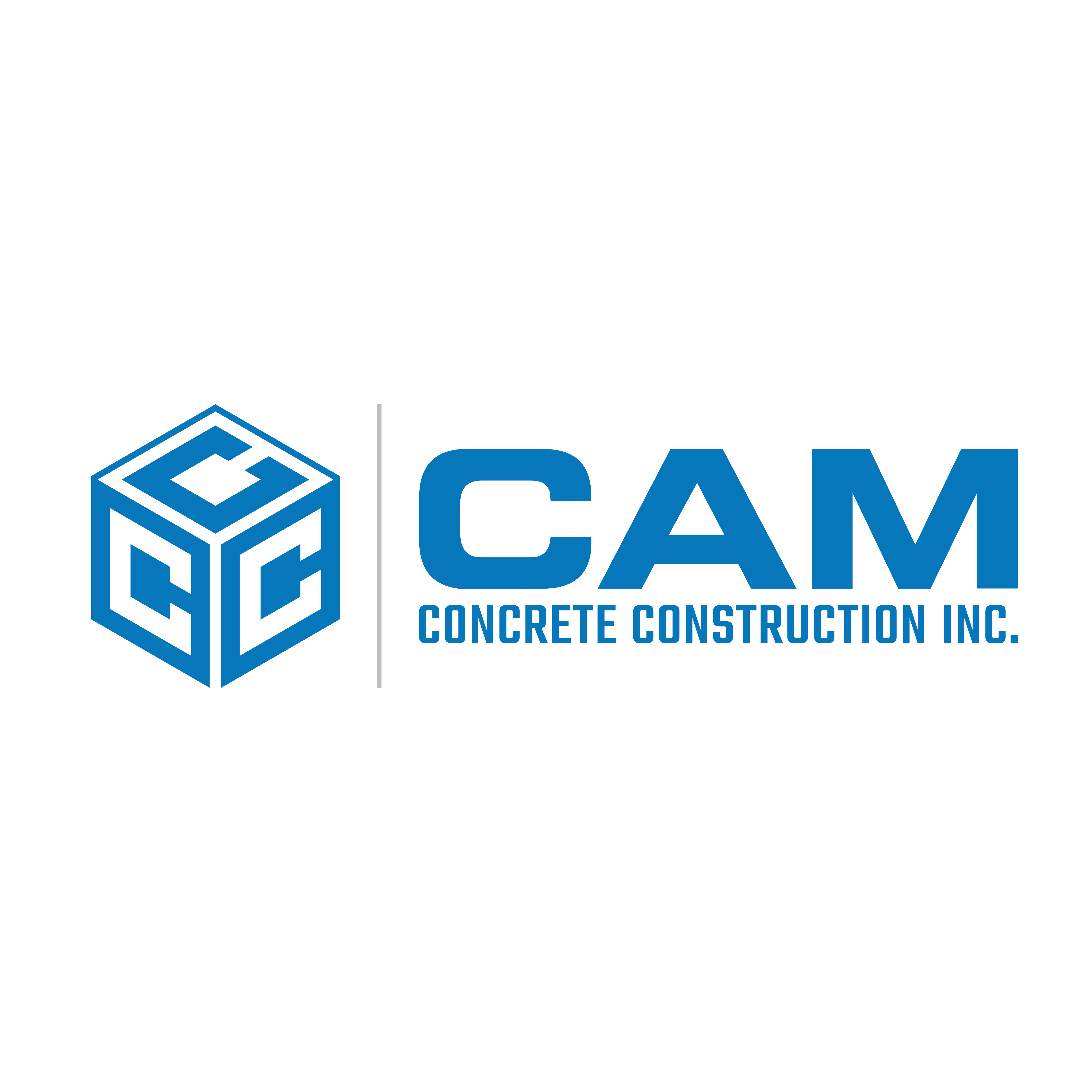 Logo Design by infinity007 for CAM Concrete Construction, Inc. | Design #34471050