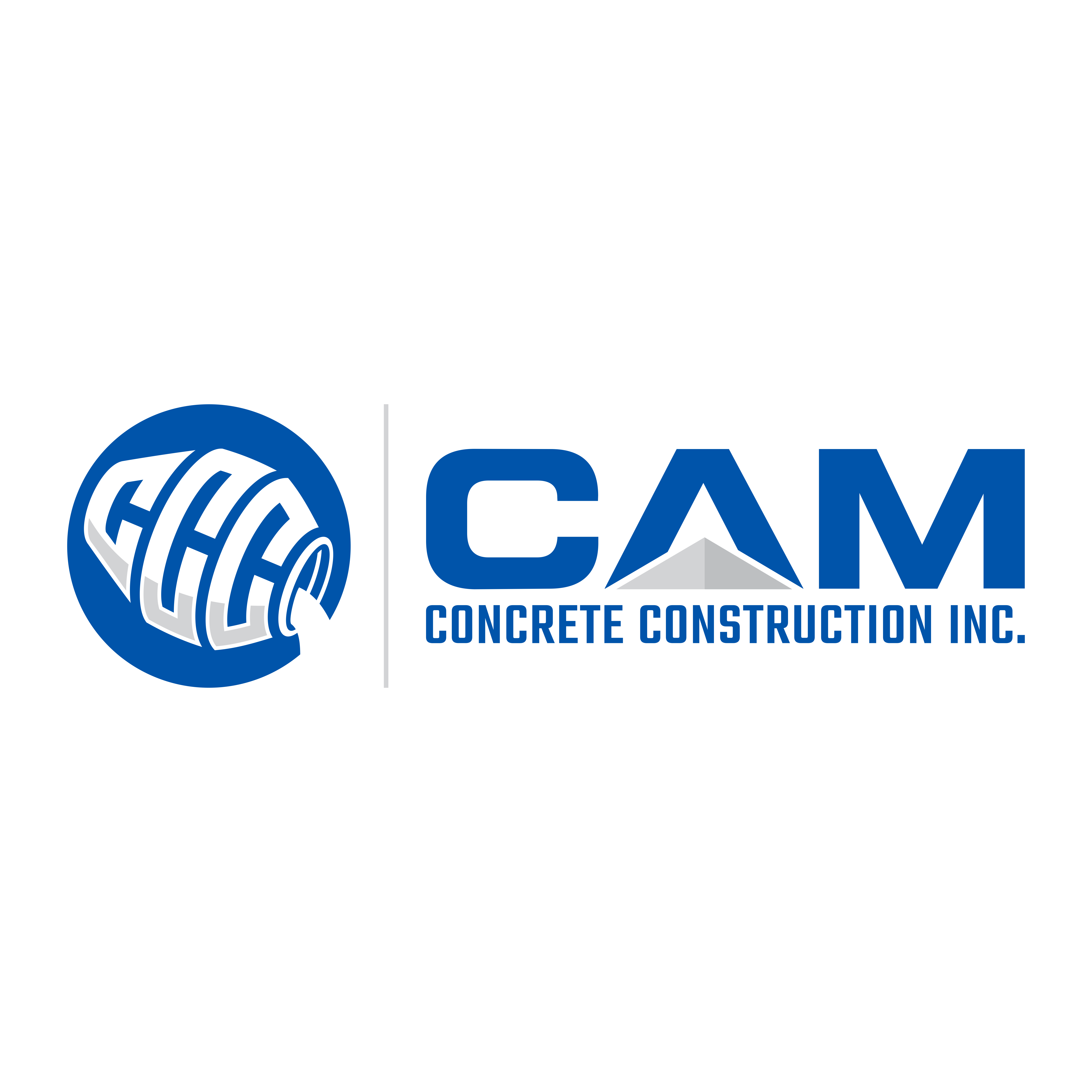 Logo Design by infinity007 for CAM Concrete Construction, Inc. | Design #34474077