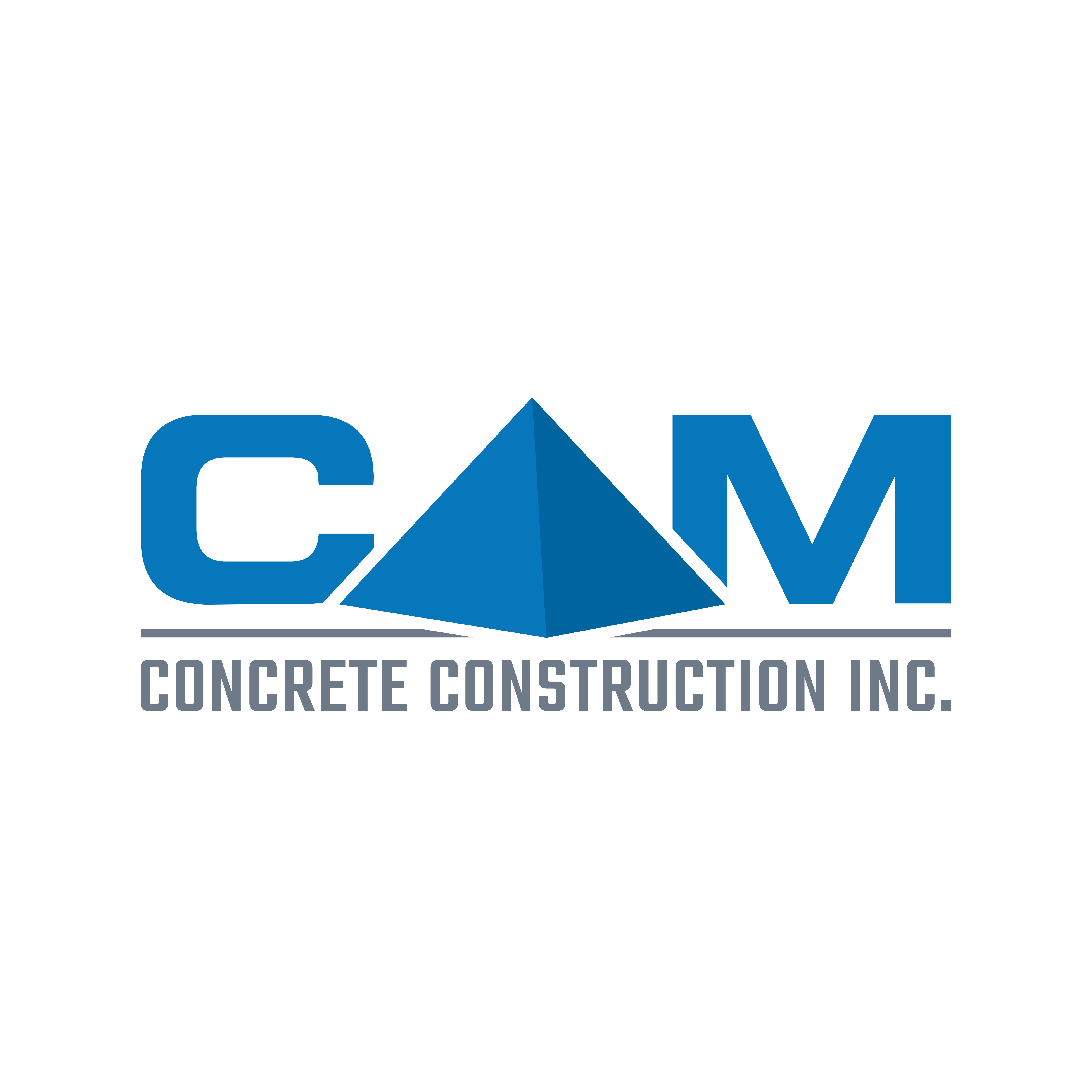 Logo Design by infinity007 for CAM Concrete Construction, Inc. | Design #34474241