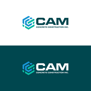 Logo Design by sabina aiko for CAM Concrete Construction, Inc. | Design: #34458779