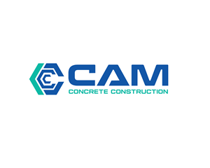 Logo Design by renderman for CAM Concrete Construction, Inc. | Design #34457647