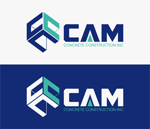 Logo Design by erikdesign for CAM Concrete Construction, Inc. | Design: #34461487
