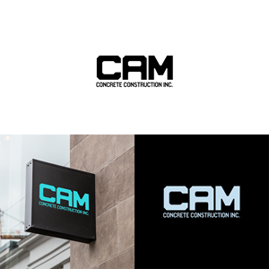 Logo Design by DesignSNW for CAM Concrete Construction, Inc. | Design: #34457172