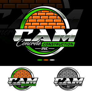 Logo Design by Suvendu.S for CAM Concrete Construction, Inc. | Design: #34457264