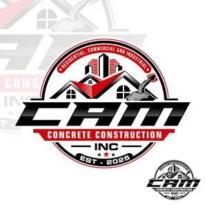 Logo Design by Suvendu.S for CAM Concrete Construction, Inc. | Design: #34457367