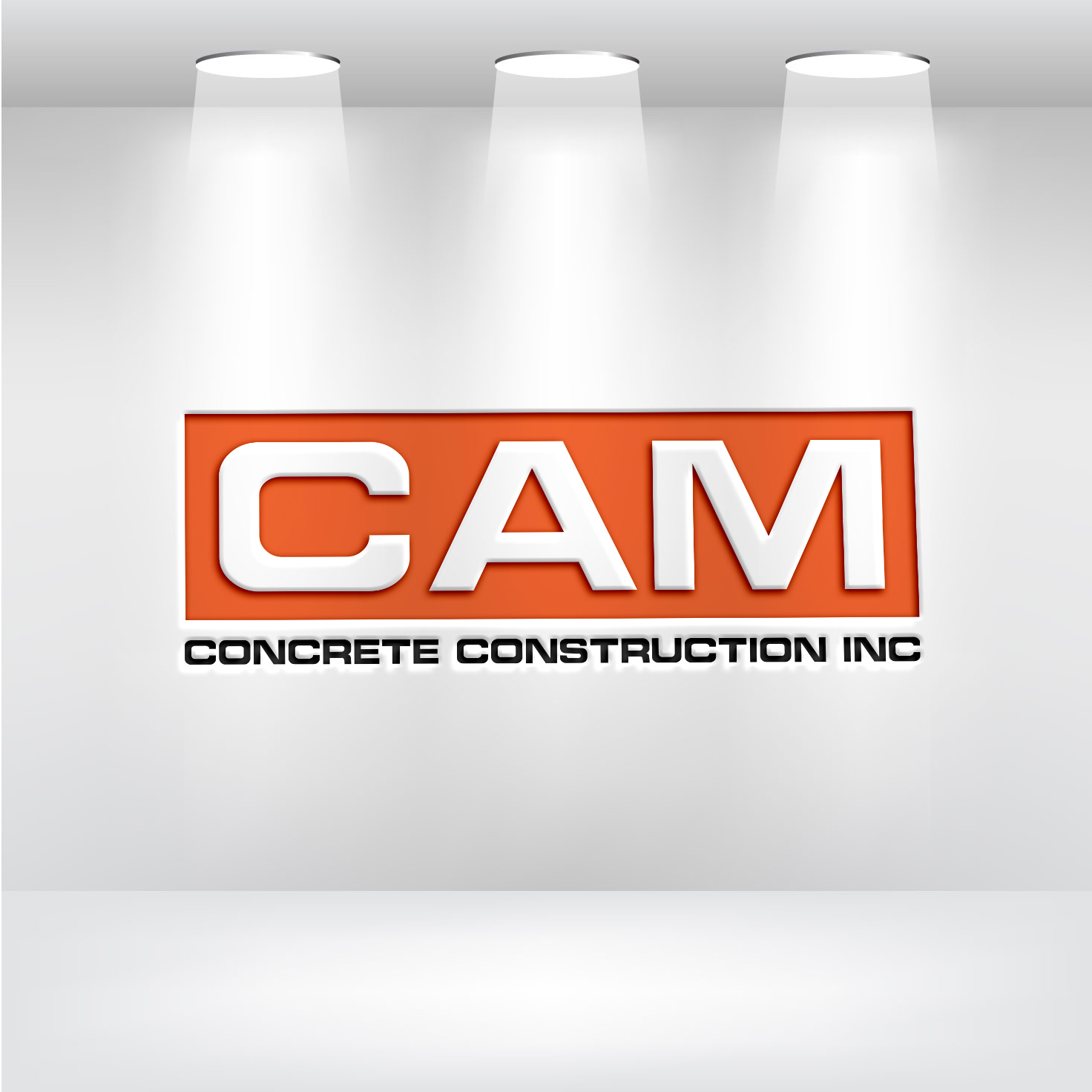Logo Design by DesignVerse777 for CAM Concrete Construction, Inc. | Design #34469977