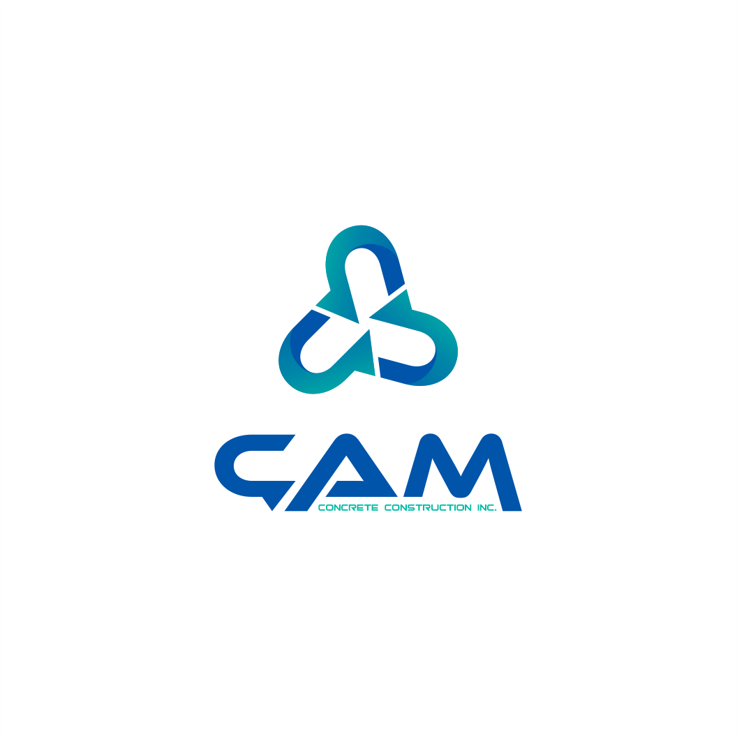 Diseño de Logo por B4LYA para CAM Concrete Construction, Inc. | Diseño #34461894