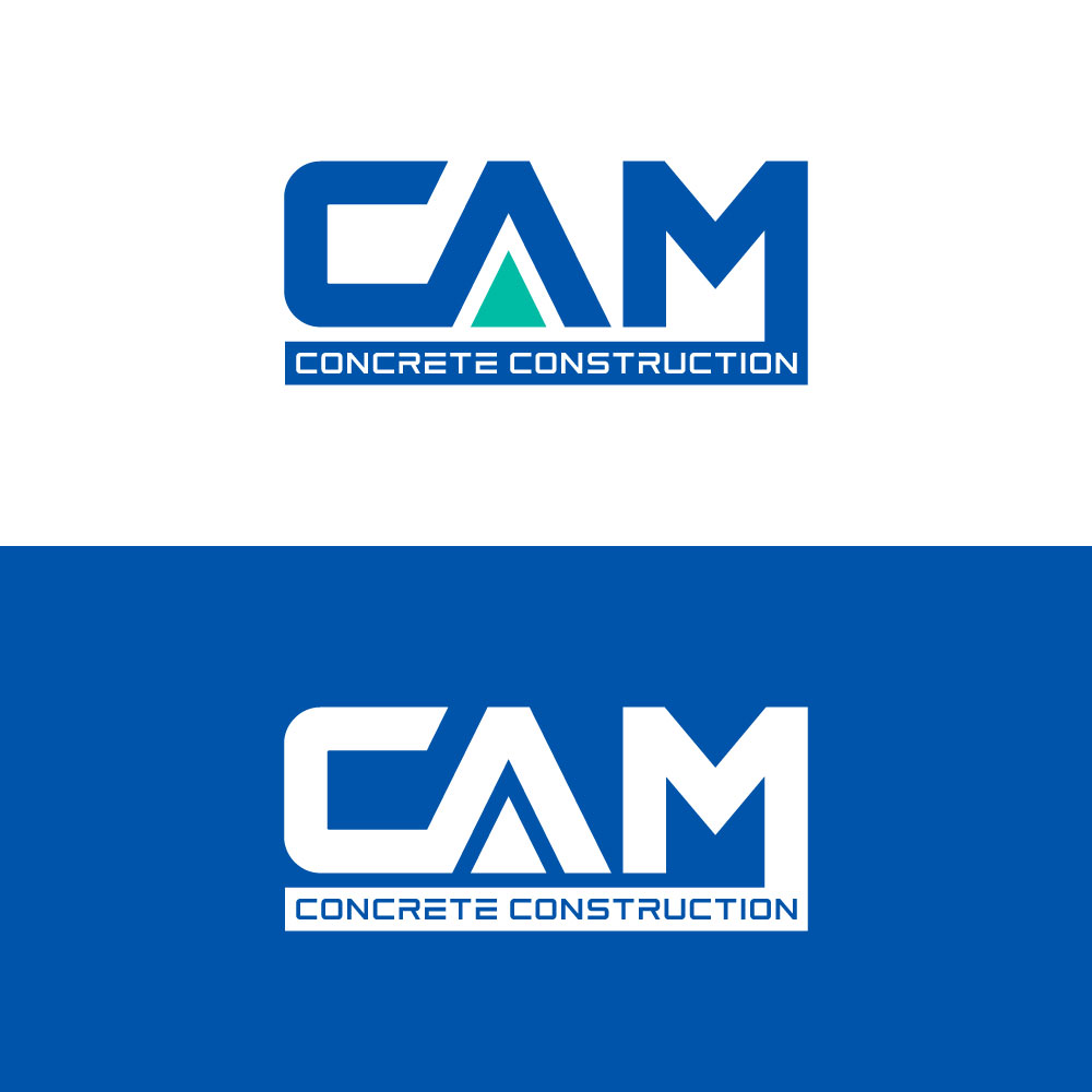 Logo Design by loveqis for CAM Concrete Construction, Inc. | Design #34456123