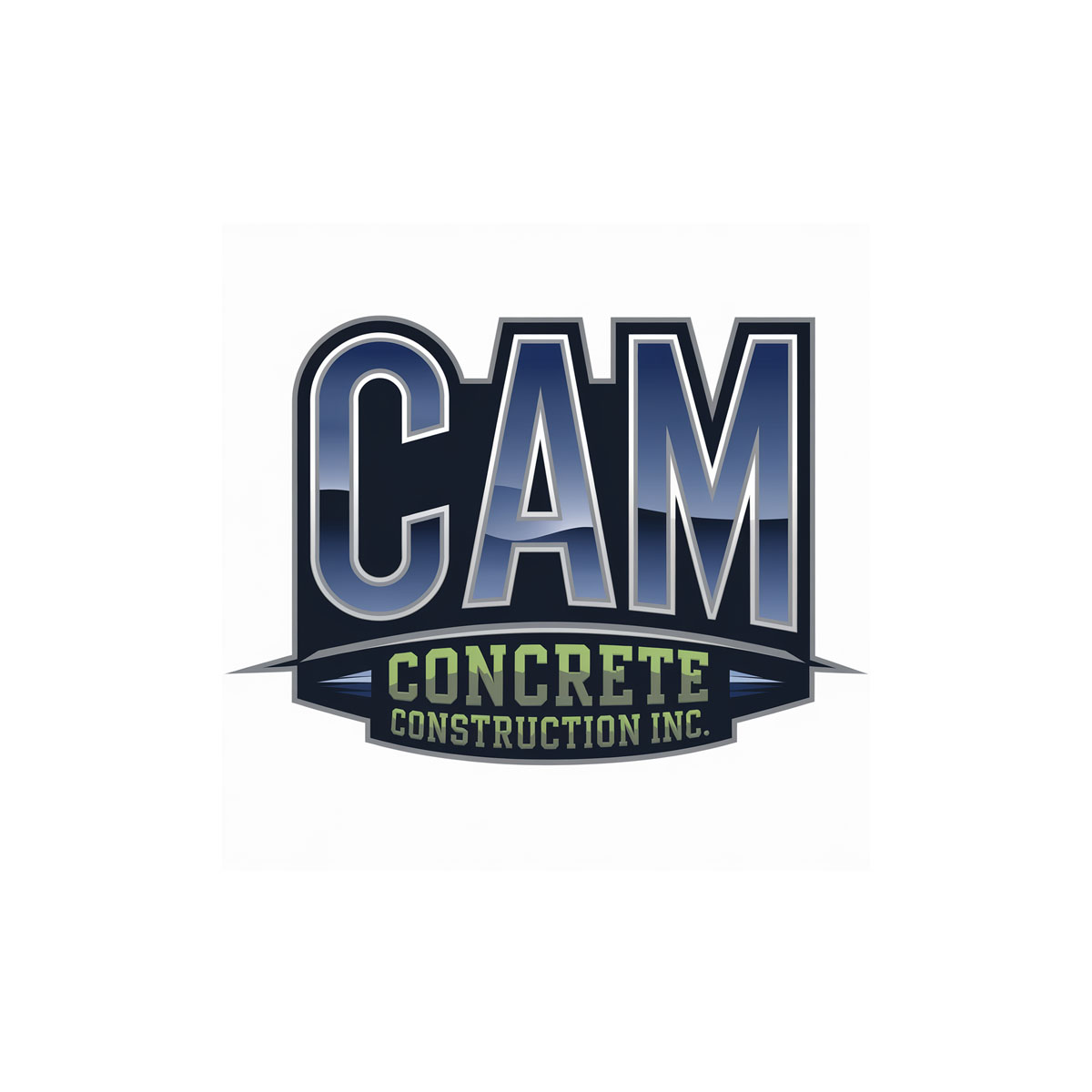Logo Design by mekail for CAM Concrete Construction, Inc. | Design #34458422
