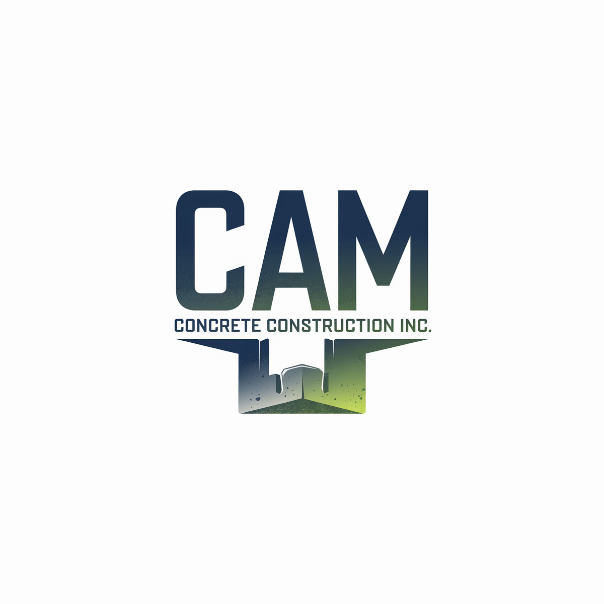 Logo Design by mekail for CAM Concrete Construction, Inc. | Design #34458473