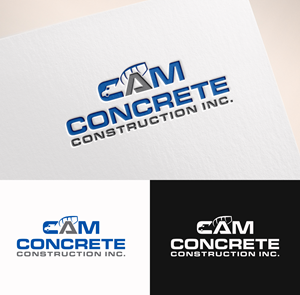 Logo Design by M Art & Design for CAM Concrete Construction, Inc. | Design: #34456740