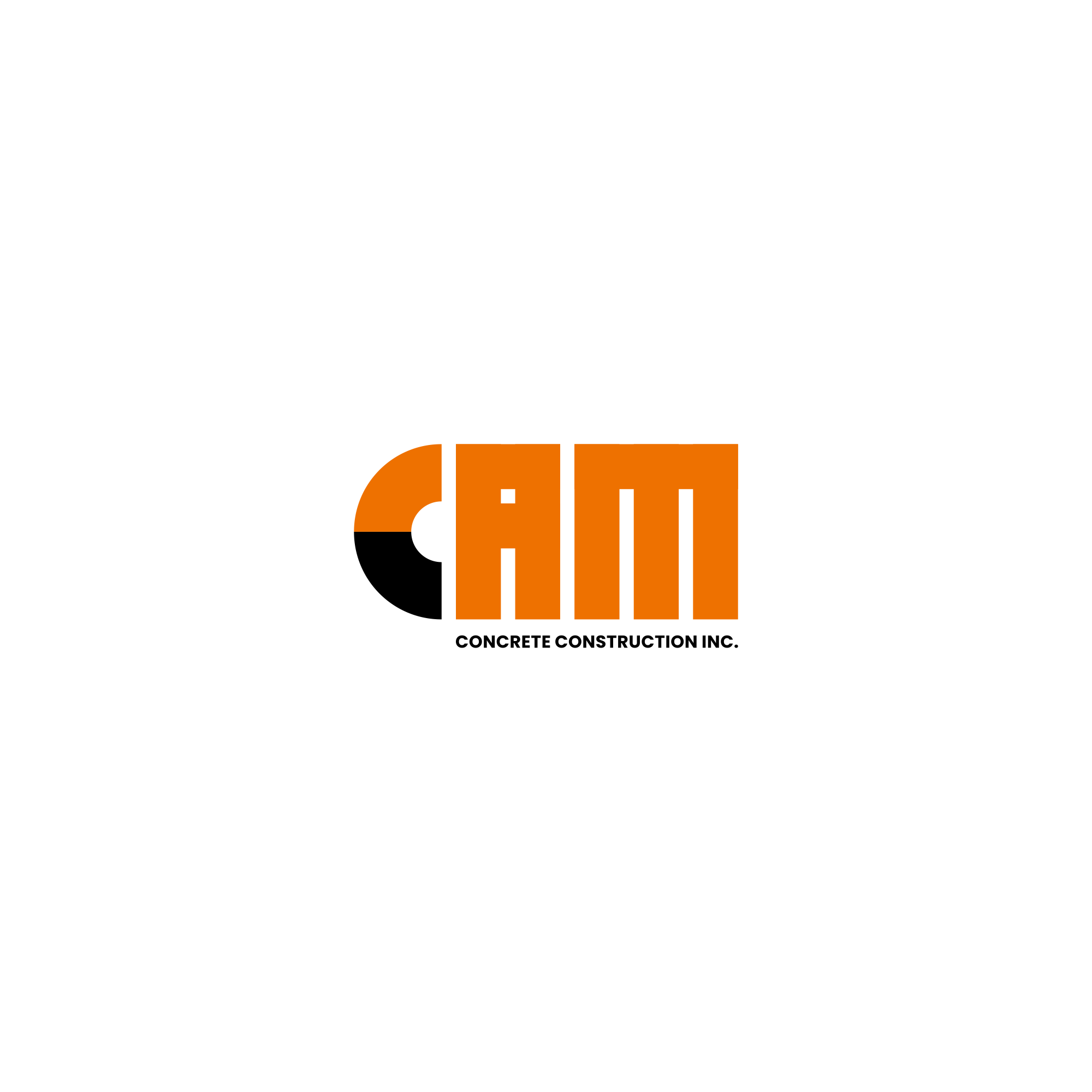 Logo Design by Masio_ for CAM Concrete Construction, Inc. | Design #34473949