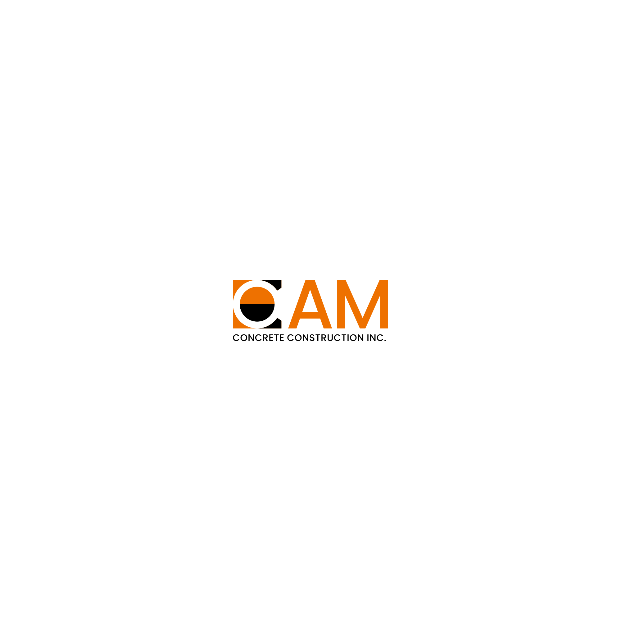 Logo Design by Masio_ for CAM Concrete Construction, Inc. | Design #34474048