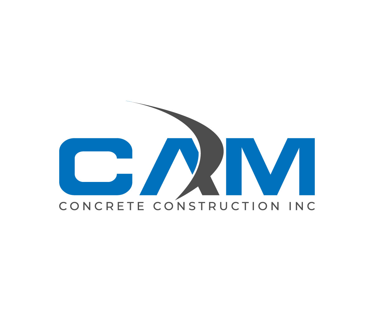 Logo Design by Impressive logo for CAM Concrete Construction, Inc. | Design #34461798
