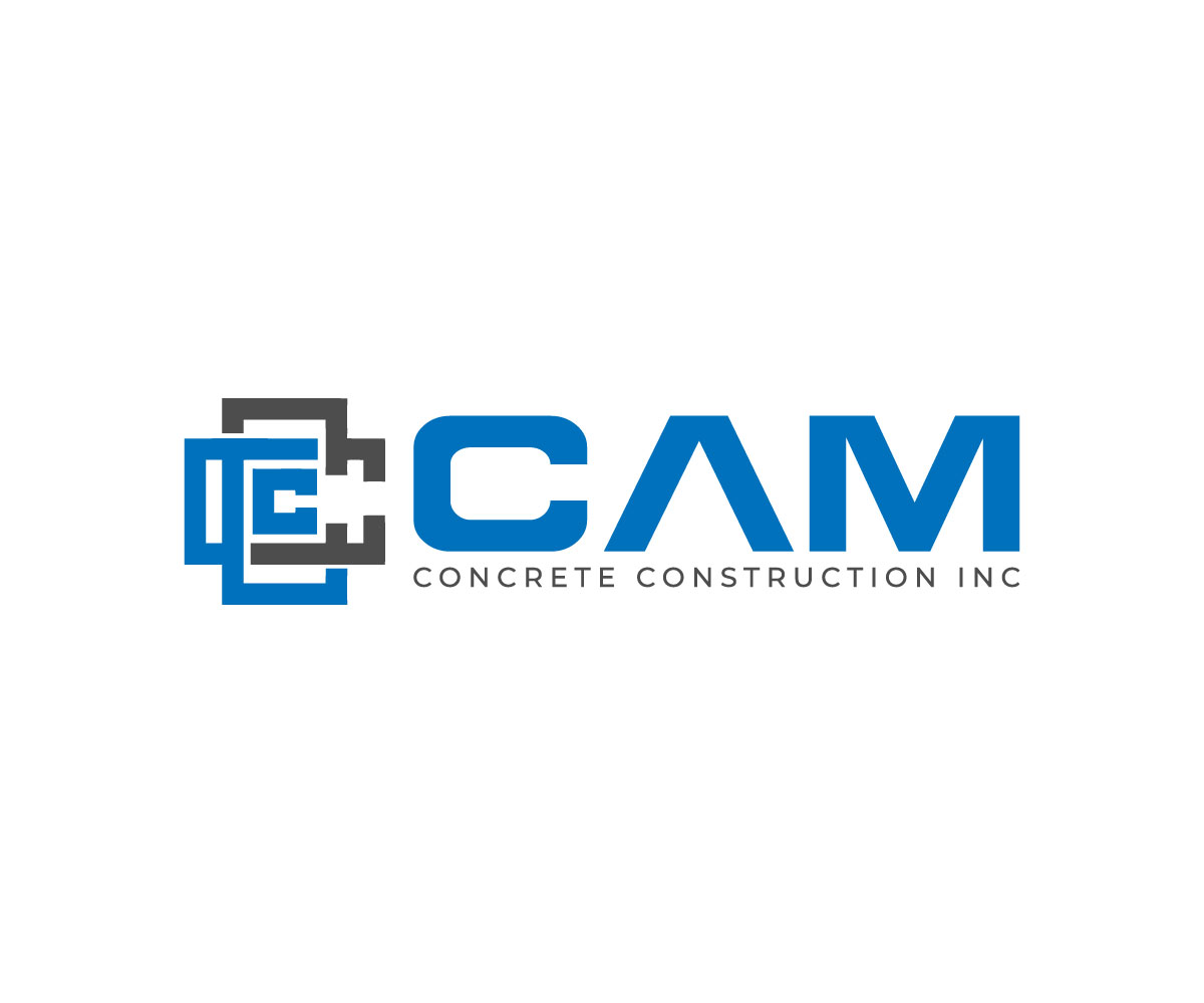 Logo Design by Impressive logo for CAM Concrete Construction, Inc. | Design #34461799