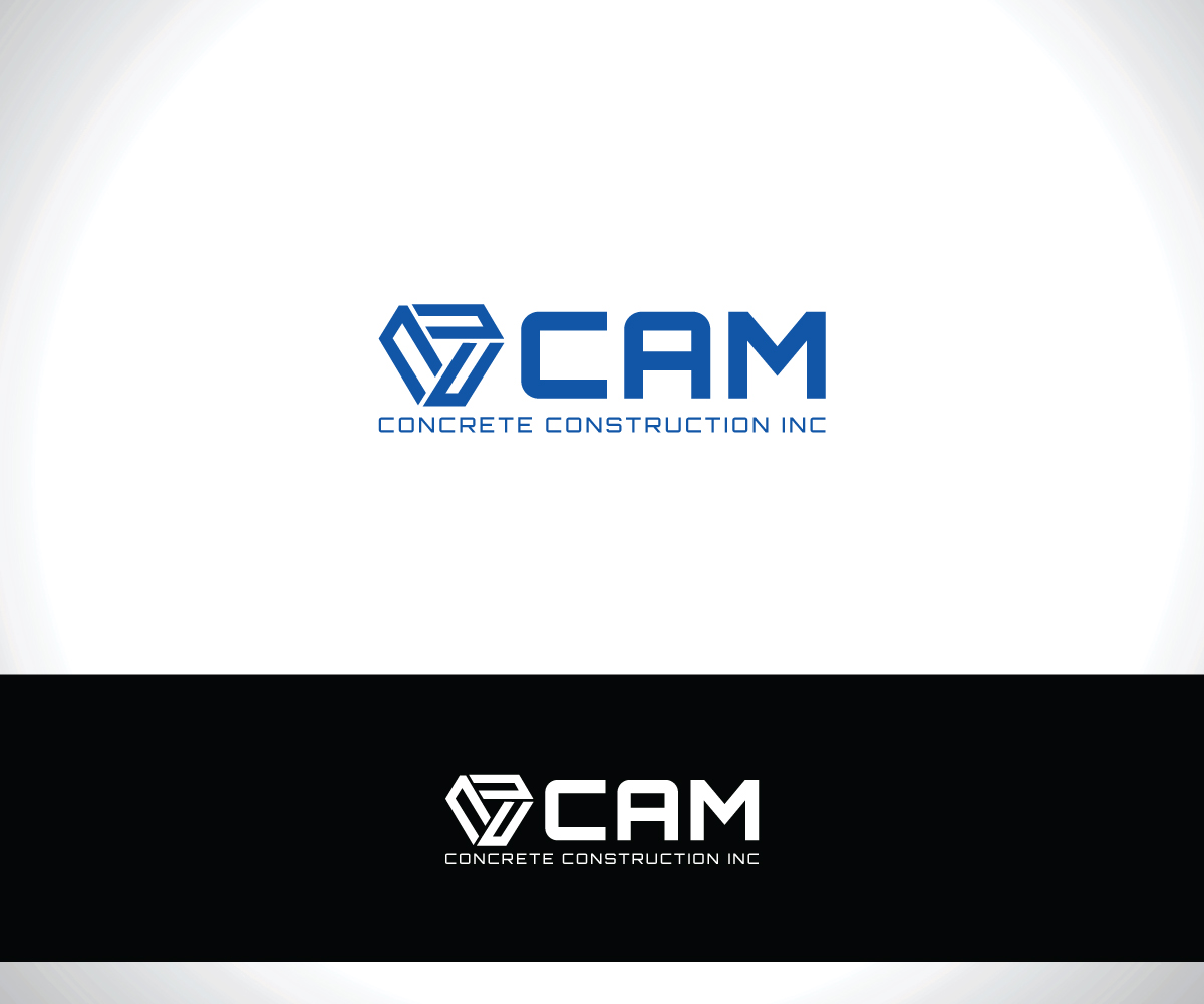 Logo Design by YourLogoMaster for CAM Concrete Construction, Inc. | Design #34461515
